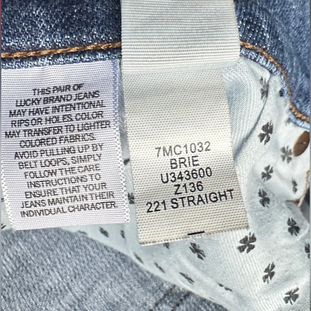 Lucky Brand Jeans Men 36x30 Blue 221‎ Straight Denim